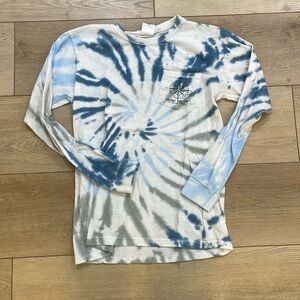Dreamsicle tie-dye longsleeve T-shirt. 100% cotton Women's L. Like new condition